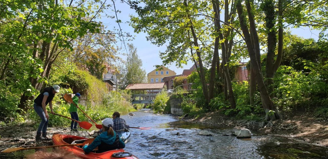 Ferienwohnungen Am Schwanensee Plon Bagian luar foto
