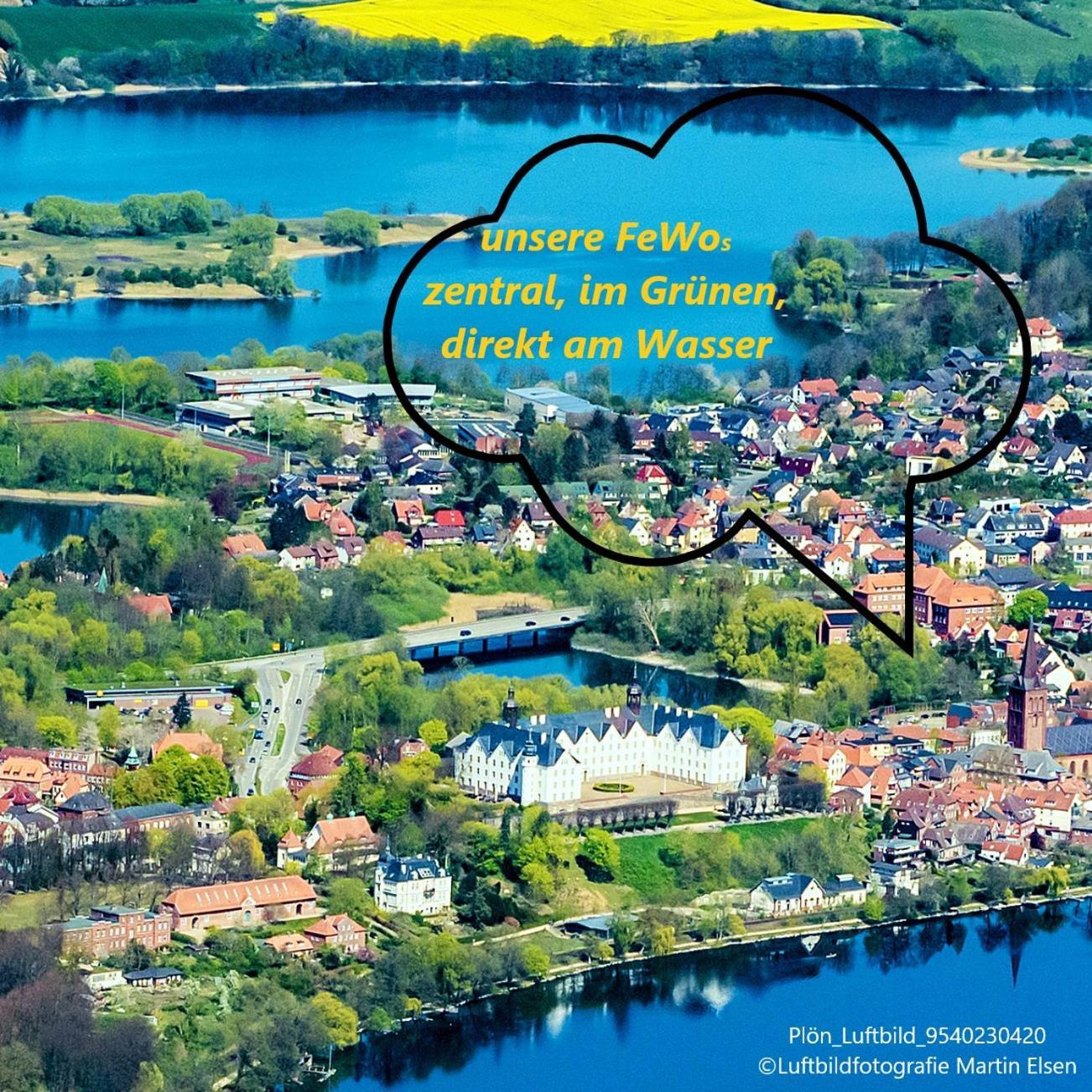 Ferienwohnungen Am Schwanensee Plon Bagian luar foto